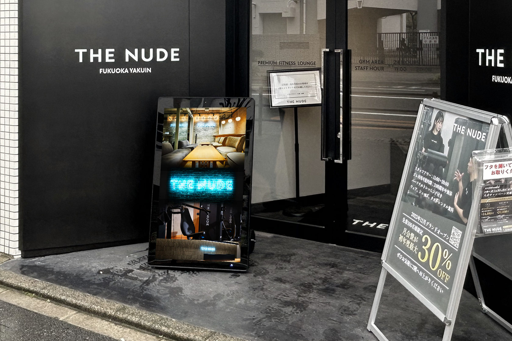 THE NUDE 福岡薬院店様